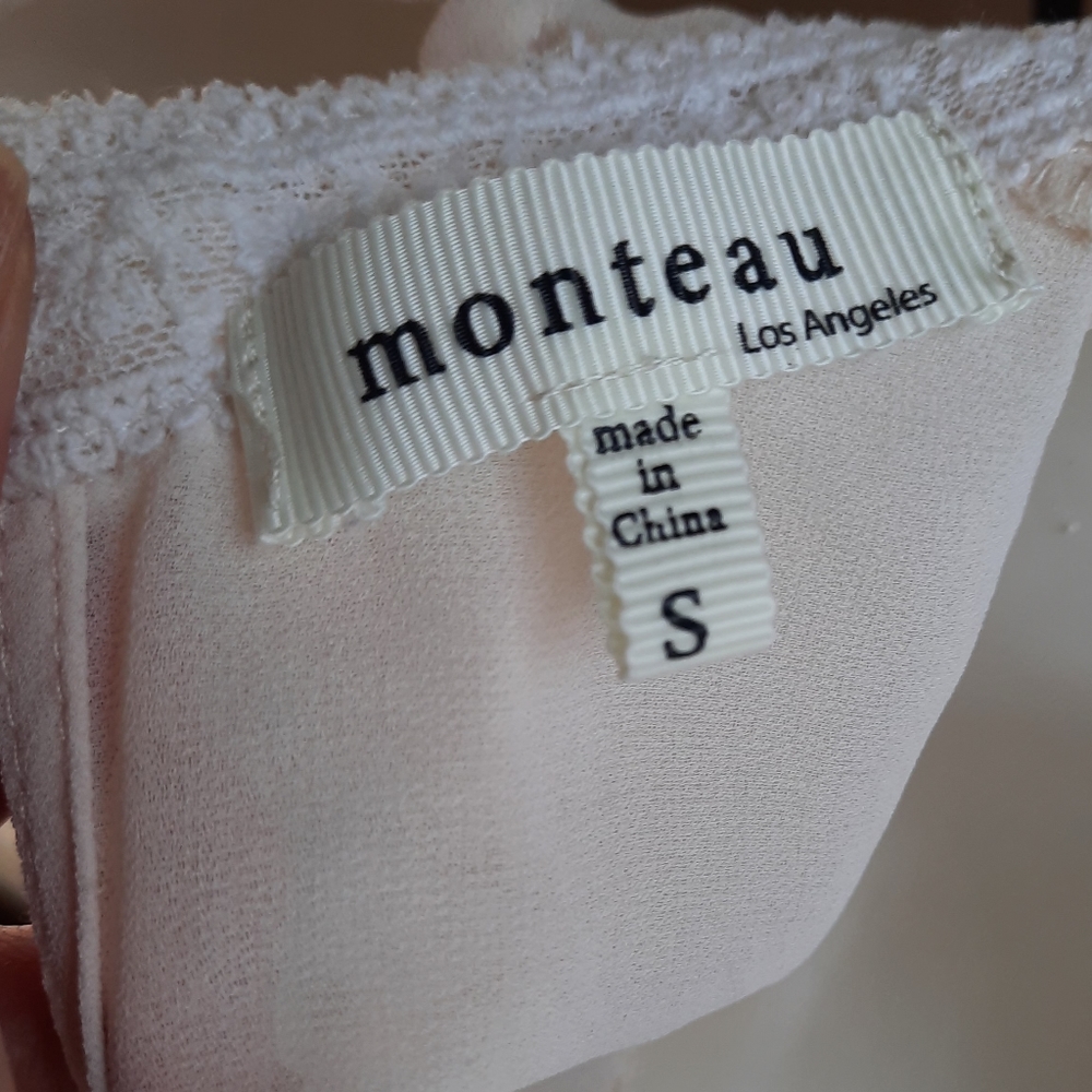 Monteau Sheer Lace Top - Picture 2 of 4